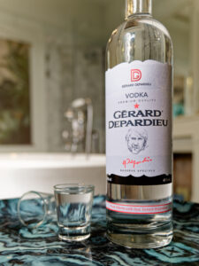 Shot de vodka - ce qu'il faut savoir Vodka Gérard Depardieu